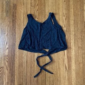 Lululemon Speckled Wrap Top